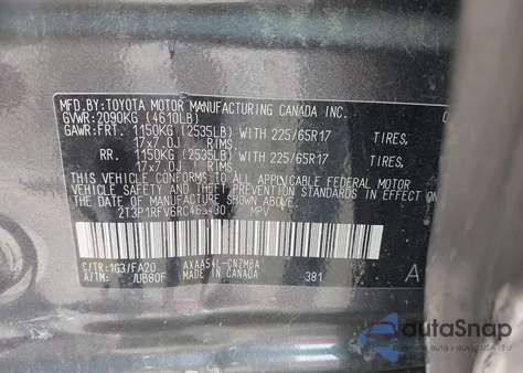 2024 Toyota Rav4 Xle from USA, damaged, VIN 2T3P1RFV6RC465430